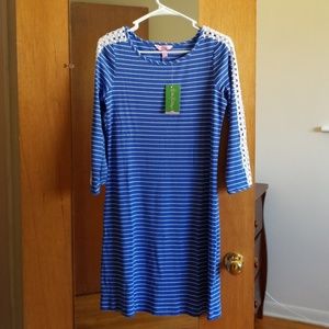 Beckon Blue Breeze Stripe Marlowe Dress